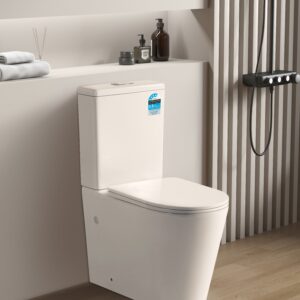Poseidon Alora Roma Rimless Toilet Suite With Dual Flush