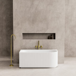 Poseidon Capri CGV1500L Oval Freestanding Left Corner Bathtub