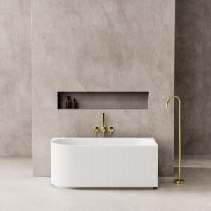 Poseidon Capri Designer Freestanding Right Corner Bath