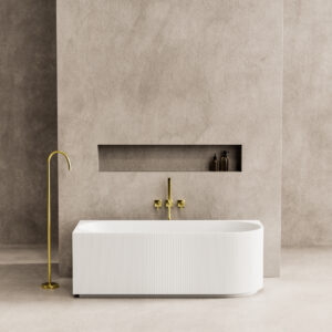 Poseidon Capri CGV1700L Oval Freestanding Left Corner Bathtub