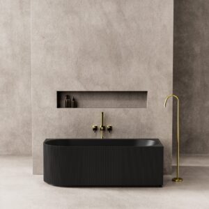 Poseidon Capri CGV1700R Oval Freestanding Right Corner Bathtub