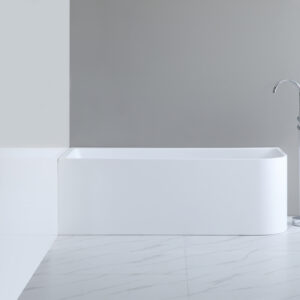Poseidon Corner Back-to-Wall Bath