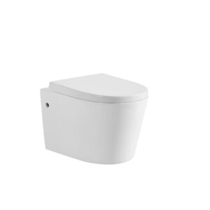 Poseidon Rainia Rimless Wall Hung Pan – Dual Flush
